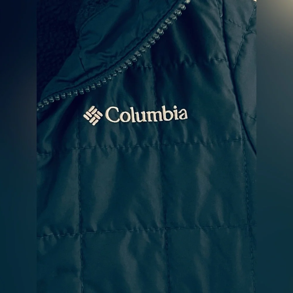 Columbia kids Rugged Ridge II Sherpa-Lined Jacket kids size 4/5 XXS blue